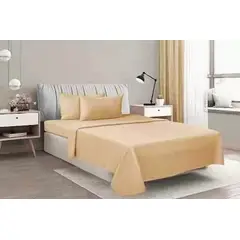 BJ HOGAR - SABANA POLAR COLOR BEIGE 2 PLAZAS