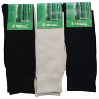 12 Calcetines Para Hombres De Fibra Bambú - Sin Costura