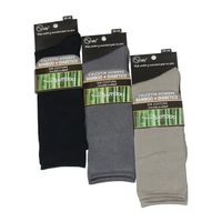 6 Calcetines De Vestir De Fibra Bambú Sin Costura Diabetes