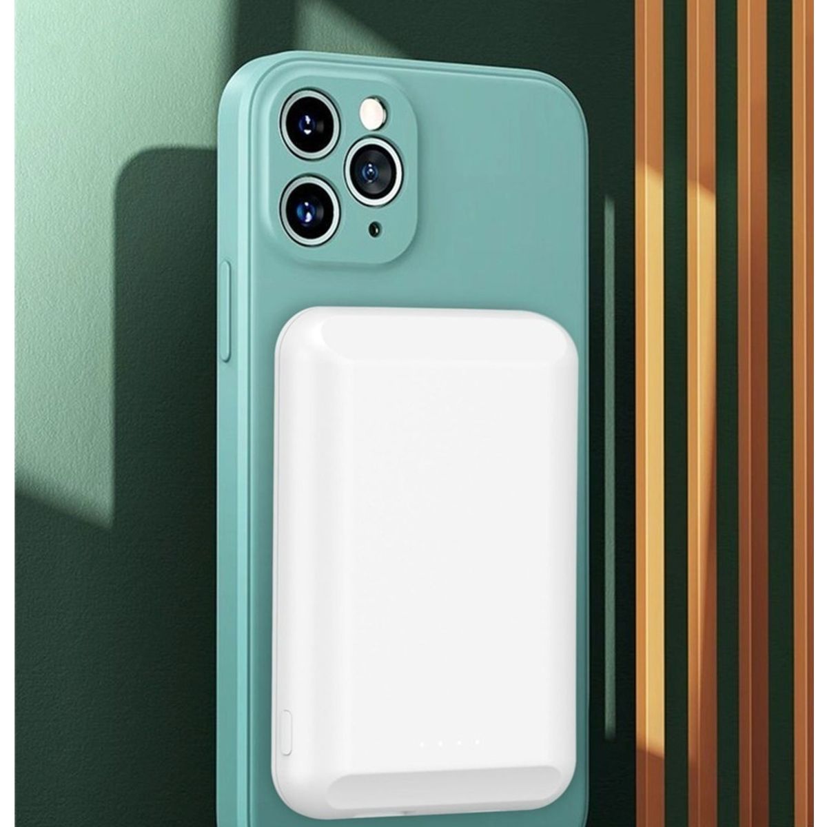 GENERICO - Batería Externa Inalámbrica Magsafe iPhone 12 / 5000 Mah GENERICO