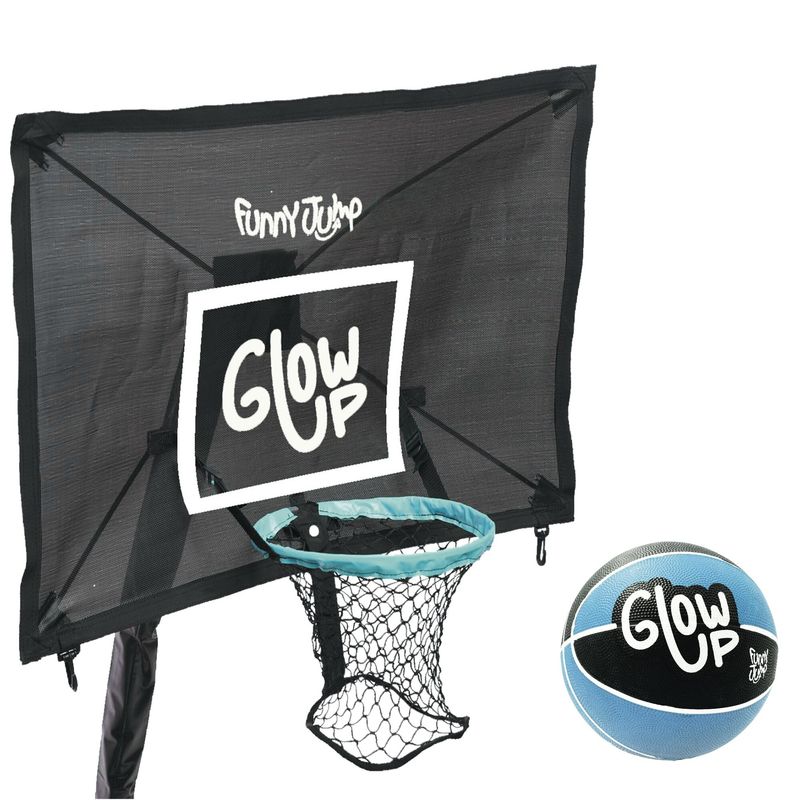 GLOWUP - Set Basketball Para Cama Elástica Universal