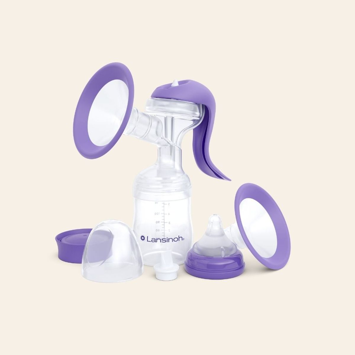 LANSINOH - Extractor de leche manual