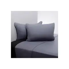 BJ HOGAR - SABANA POLAR COLOR GRIS 1.5 PLAZAS