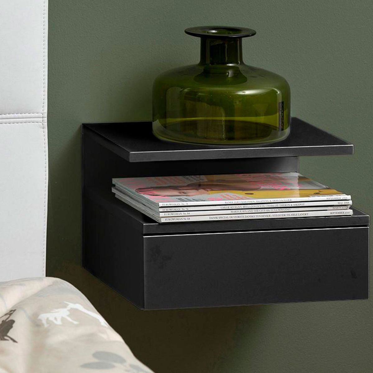 FORM DESIGN - Velador nordico Ashlan Negro Form