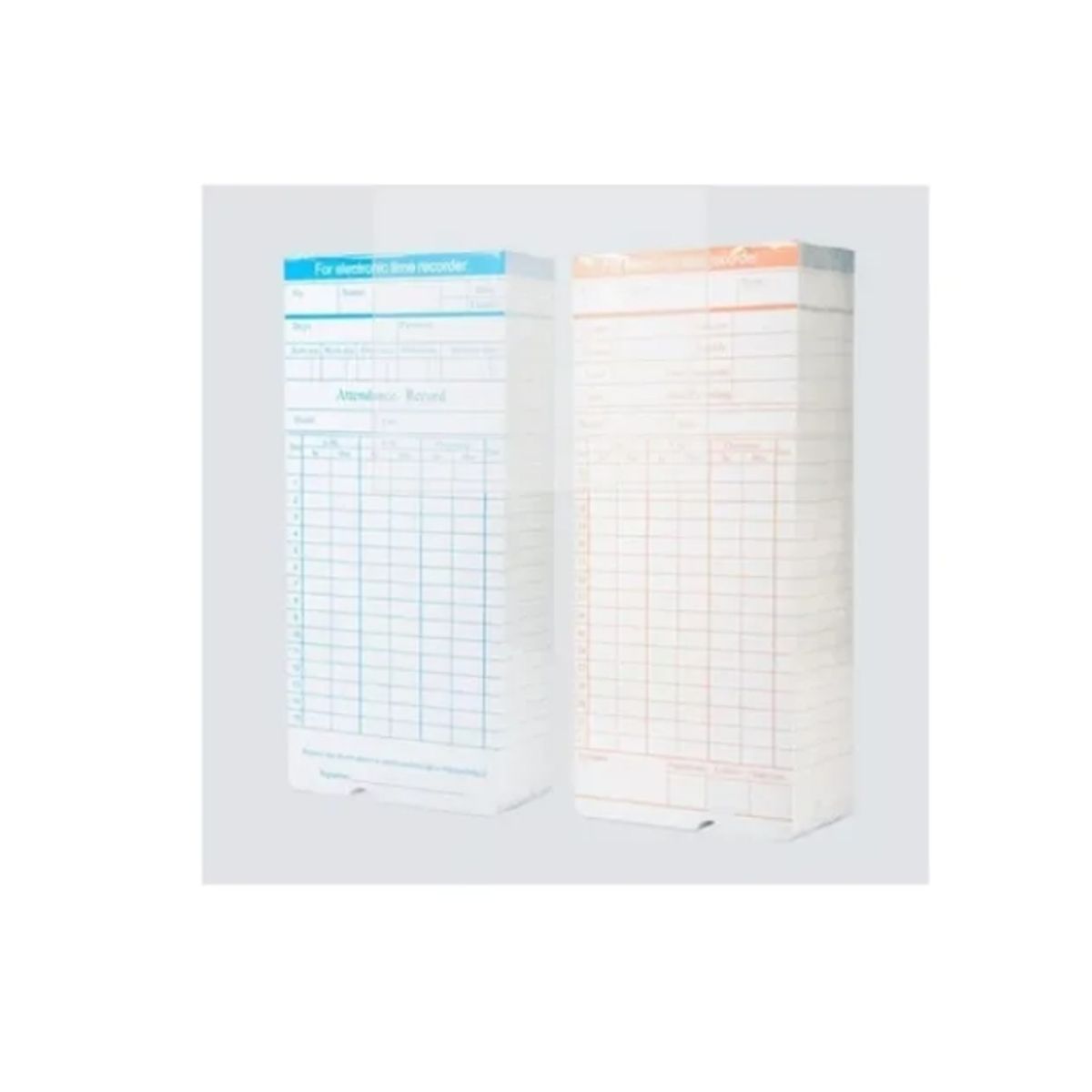 ESHOPANGIE - 100 Tarjetas Marcado De Reloj Control Asistencia