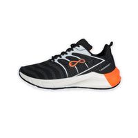 Zapatillas Corrientes Negro Naranjo Hombre