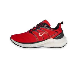FURIA - Zapatillas Corrientes Negro Rojo Hombre