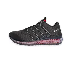 FURIA - Zapatillas Parana Negro Rojo Hombre