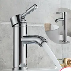 MODERN SPACE - Llave Monomando Para Lavamanos Cromada