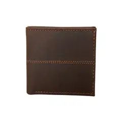 RAIQUEN - Billetera de Cuero Clásica Puelo Hecho a Mano