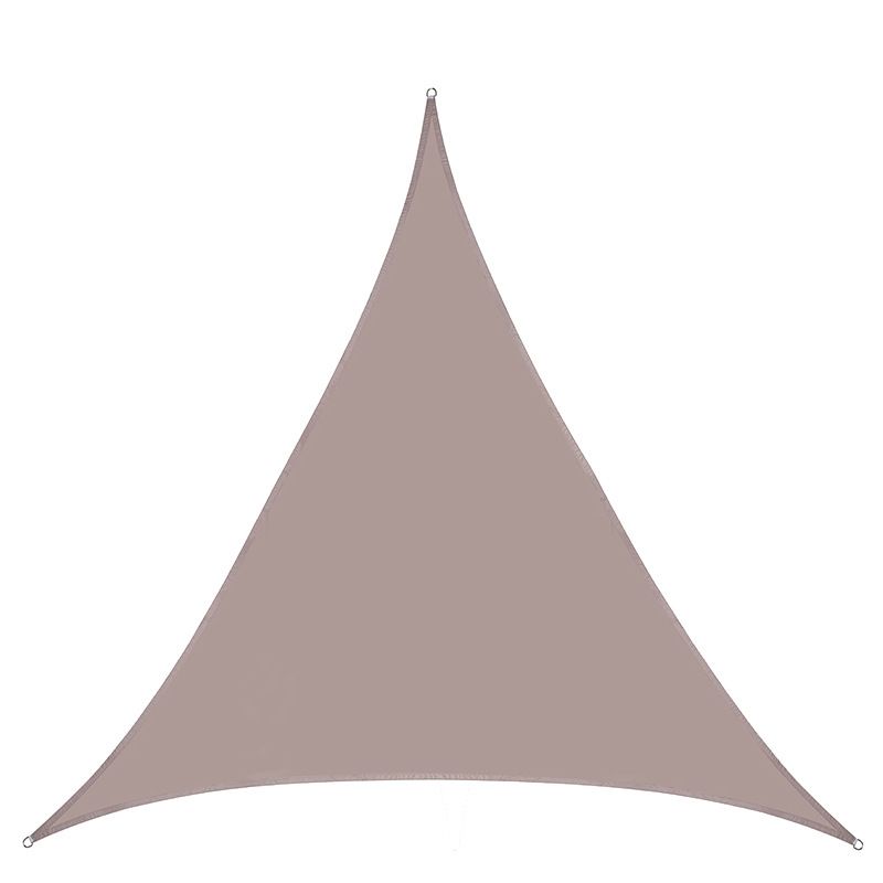 MIGLU - Toldo Vela Triangular Kaki  Kit De Instalación
