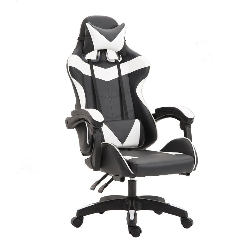 NOVAHUS - Silla Gamer Ultimate Racing - Blanco