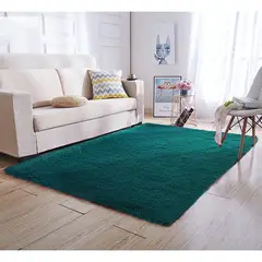 GENERAC - Alfombras peluda tipo Shaggy 180x200 cm Calipso