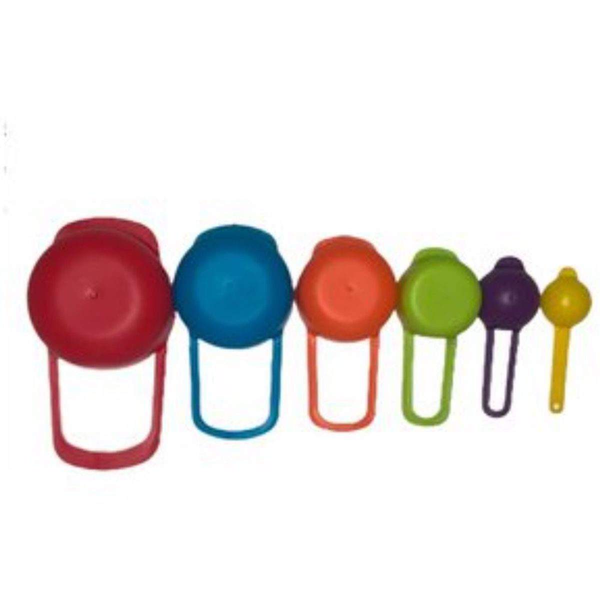 GENERICO - Cucharas Medidoras Gramos Cocina Set 6 pza