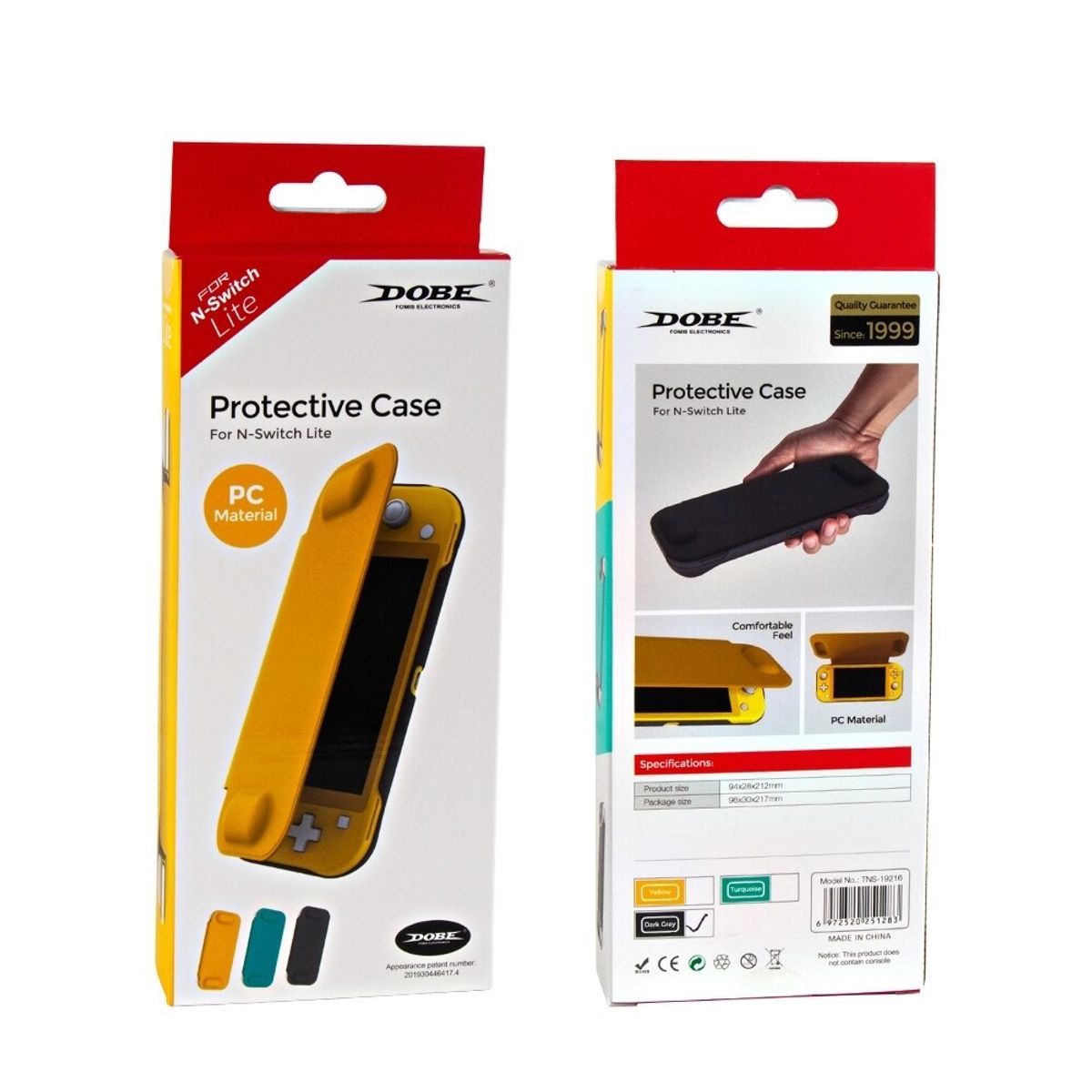 DOBE - Carcasa Protectora Tpu Amarilla Switch Lite Dobe Gaming