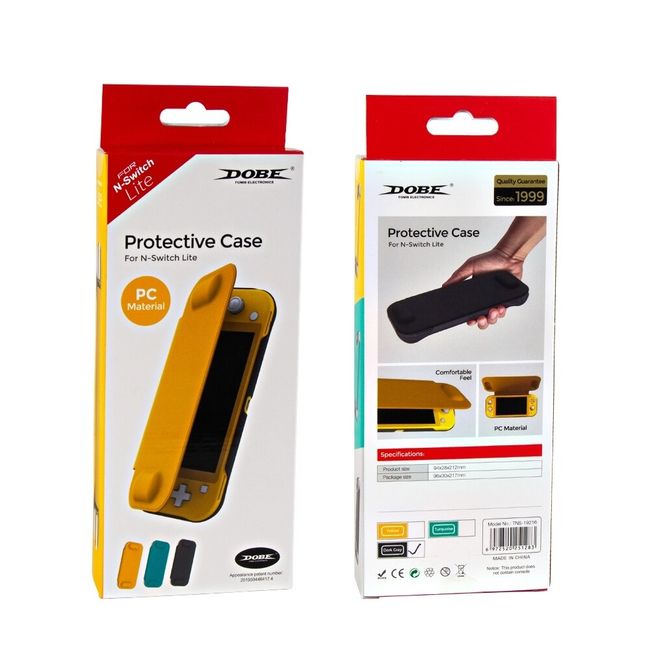 DOBE - Carcasa Protectora Tpu Amarilla Switch Lite Dobe Gaming