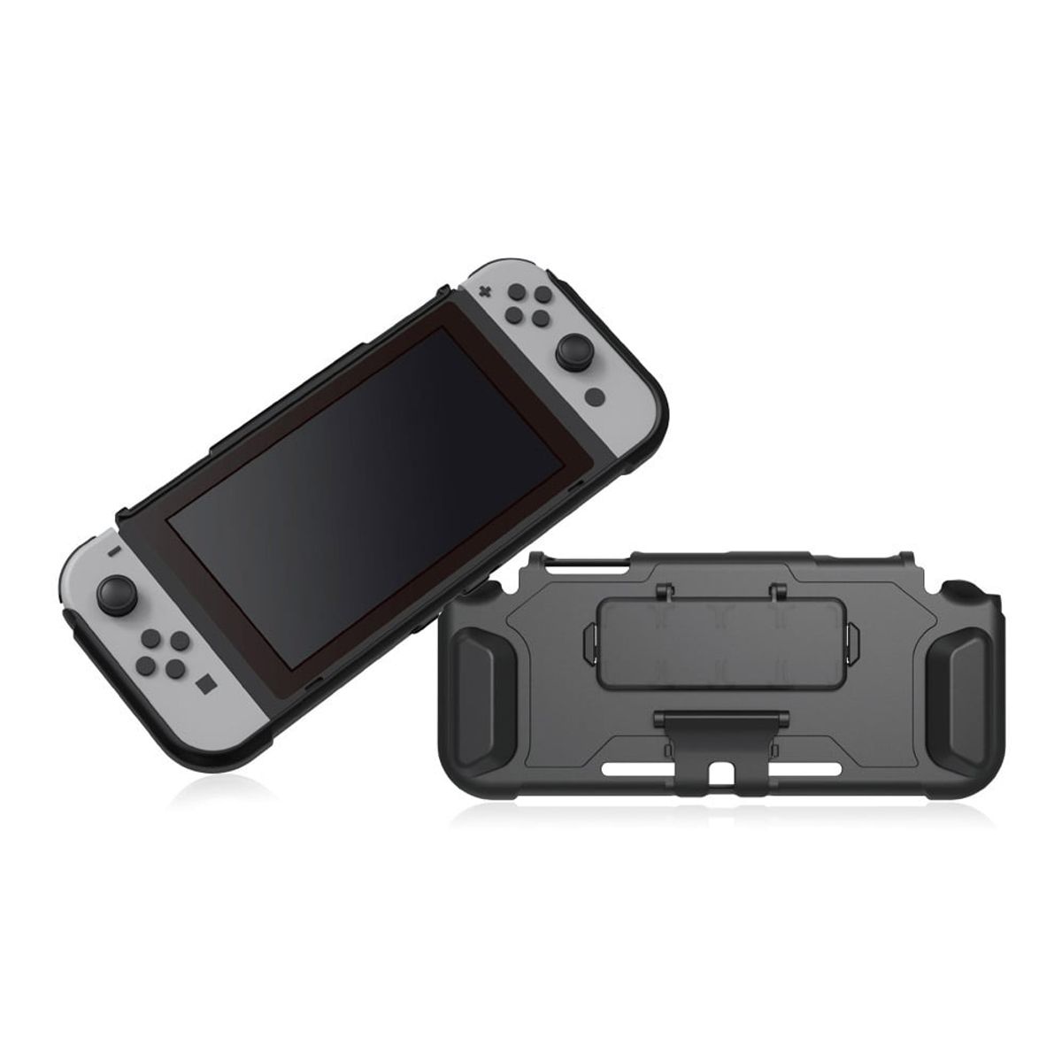 DOBE - Dobe Carcasa Nintendo Switch TPU + Espacio 4 Juegos