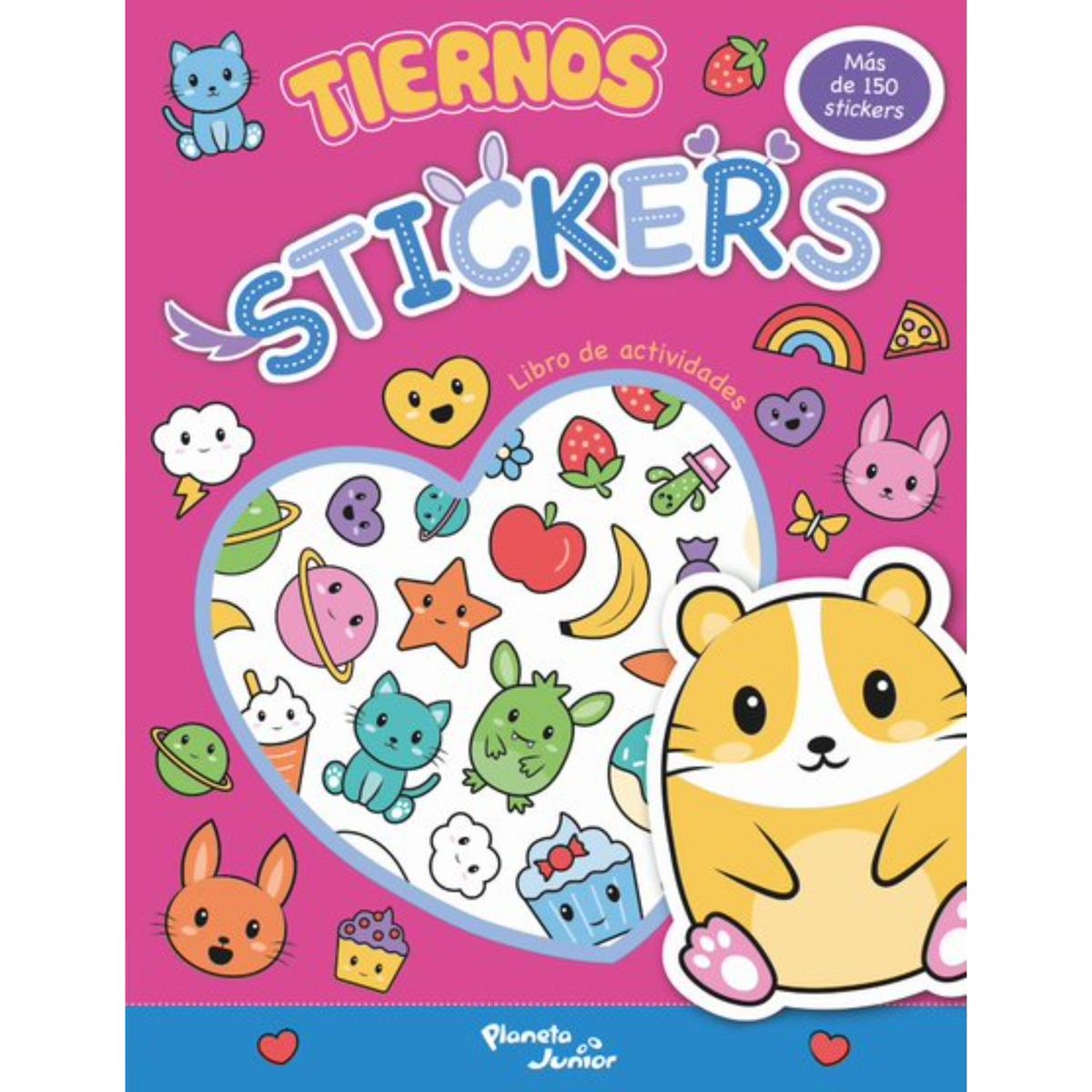 PLANETA JUNIOR - Tiernos Stickers - Autor(a):  Varios Autores