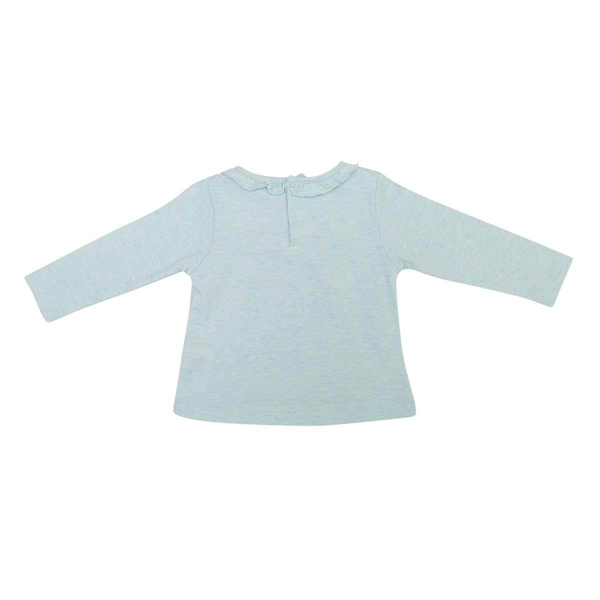 PILLIN - Polera Manga Larga Bebé Niña Celeste Pillin PILLIN