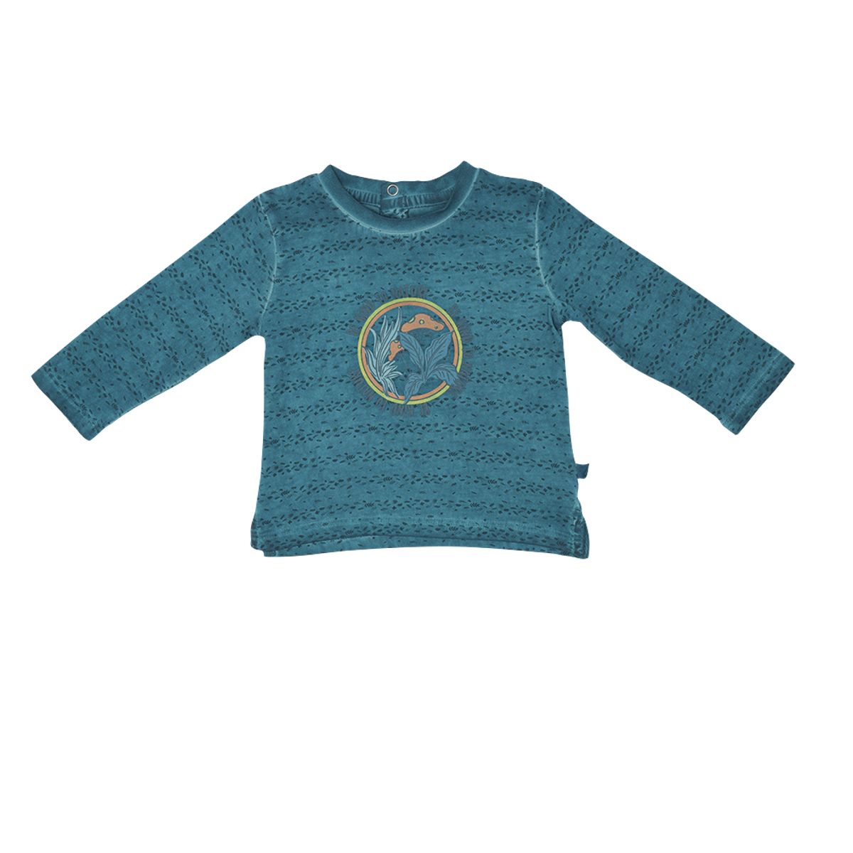 PILLIN - Polera Manga Larga Bebé Niño Azul Pillin PILLIN