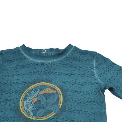 Imagen 2 del producto Polera Manga Larga Bebé Niño Azul