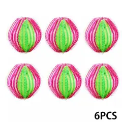 GENERICO - Set 6 Pelotas Saca Pelusas Pelos para Lavadora