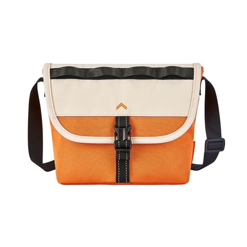 BAGSMART - Bagsmart Bolso Bandolera UPSI Compacto de Uso Diario Naranja