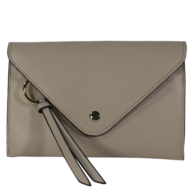 MAILEA - Cinturon bolsillo sobre mujer beige