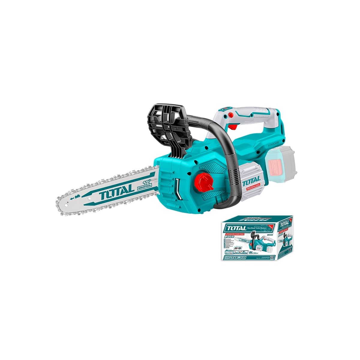 TOTAL TOOLS - Motosierra Inalámbrica 20v