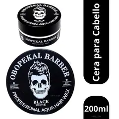 OBOPEKAL - Cera Gel Black Para Barba y Cabello