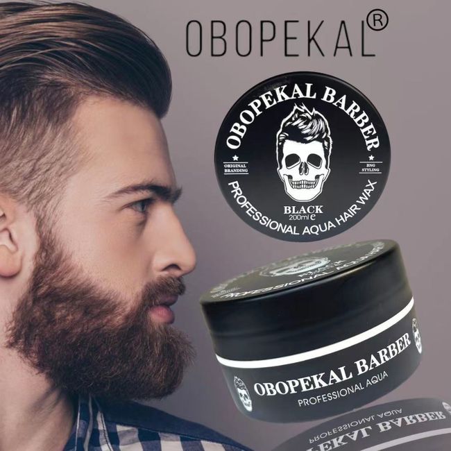 OBOPEKAL - Cera Gel Obopekal Black Para Barba y Cabello