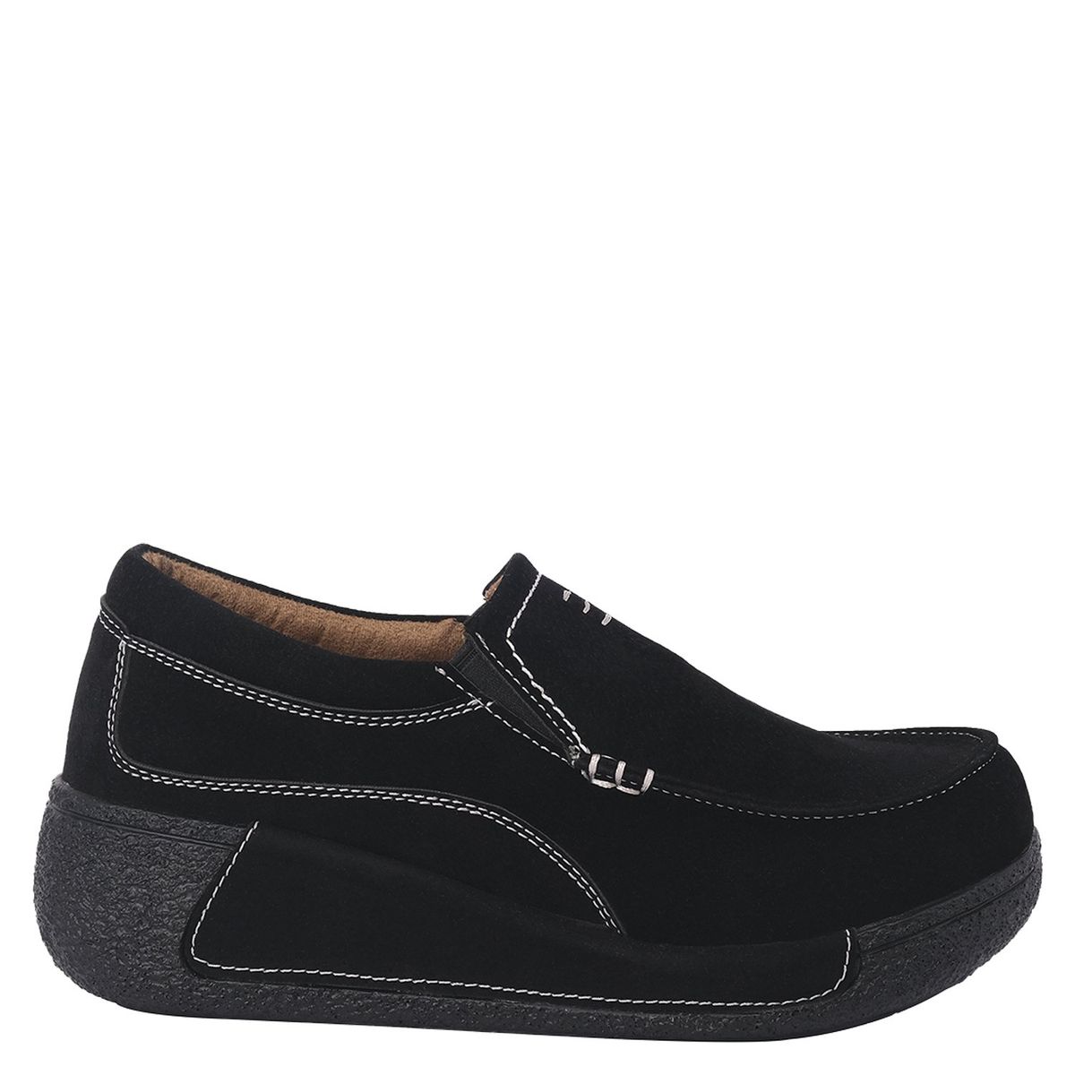 ALQUIMIA - Mocasin Mujer Negro Rhamiel Alquimia