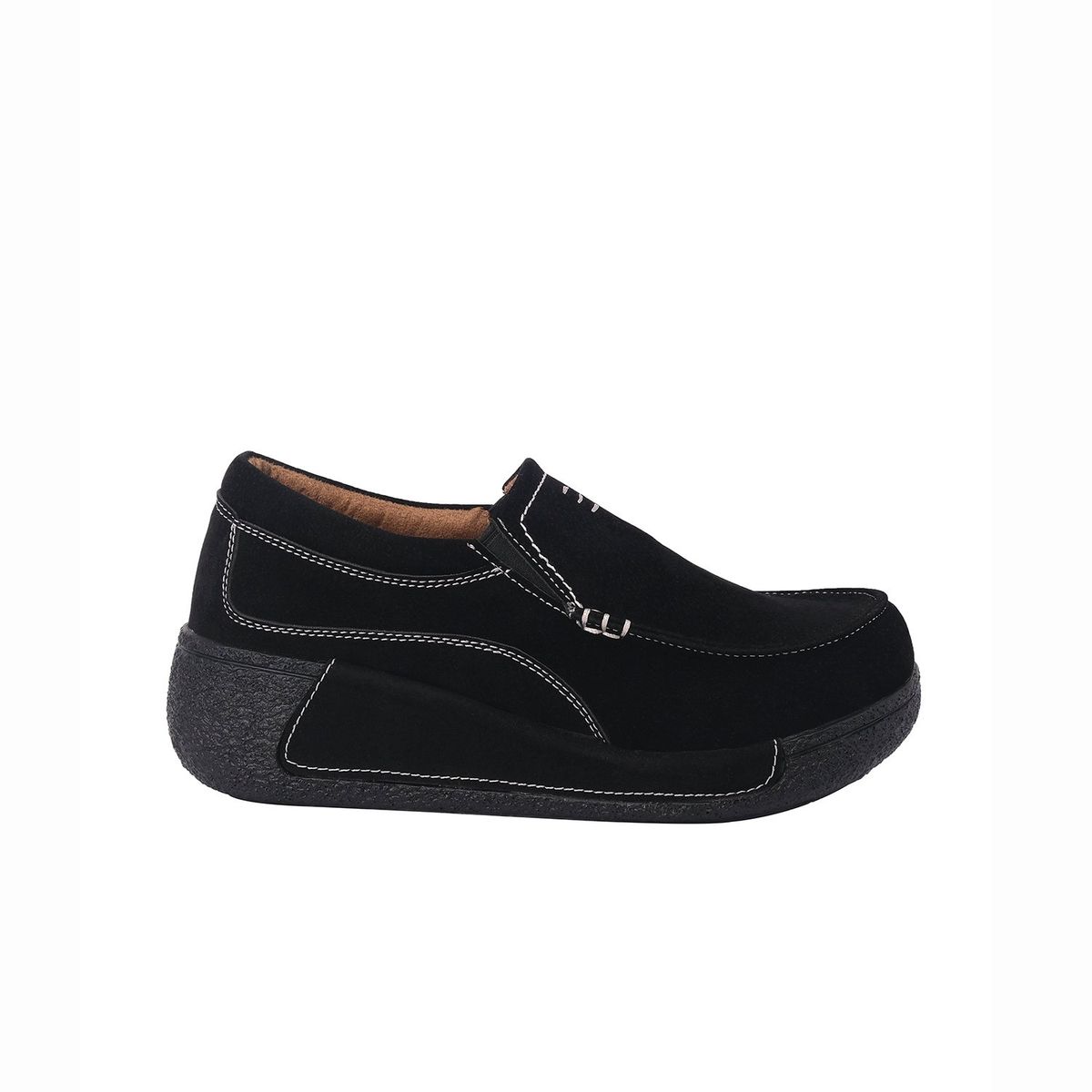 ALQUIMIA - Mocasin Mujer Negro Rhamiel Alquimia