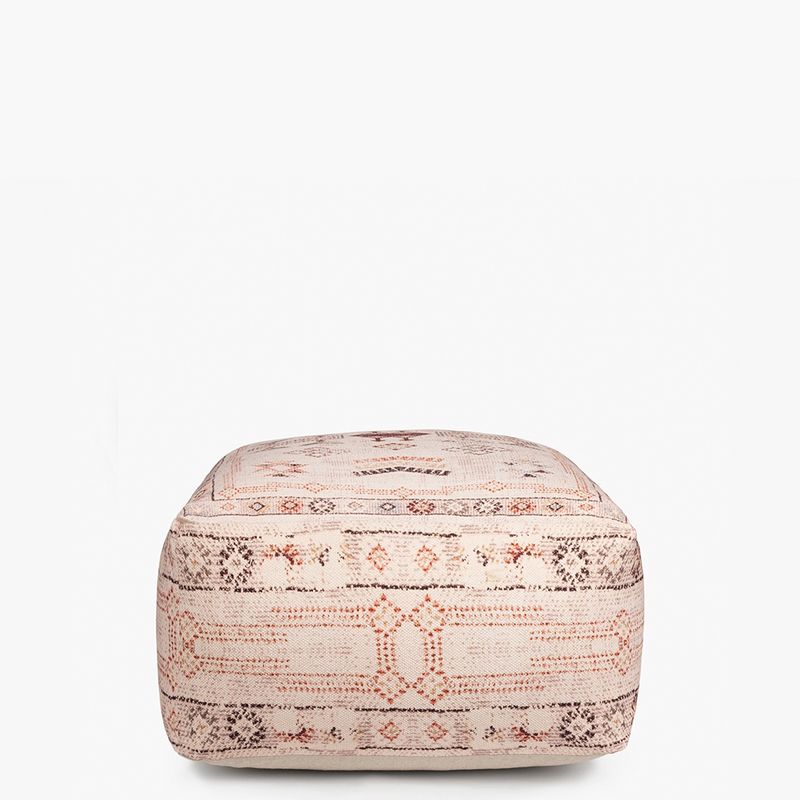 CALMA HOUSE - Pouf Algodón Tanger Crudo Form