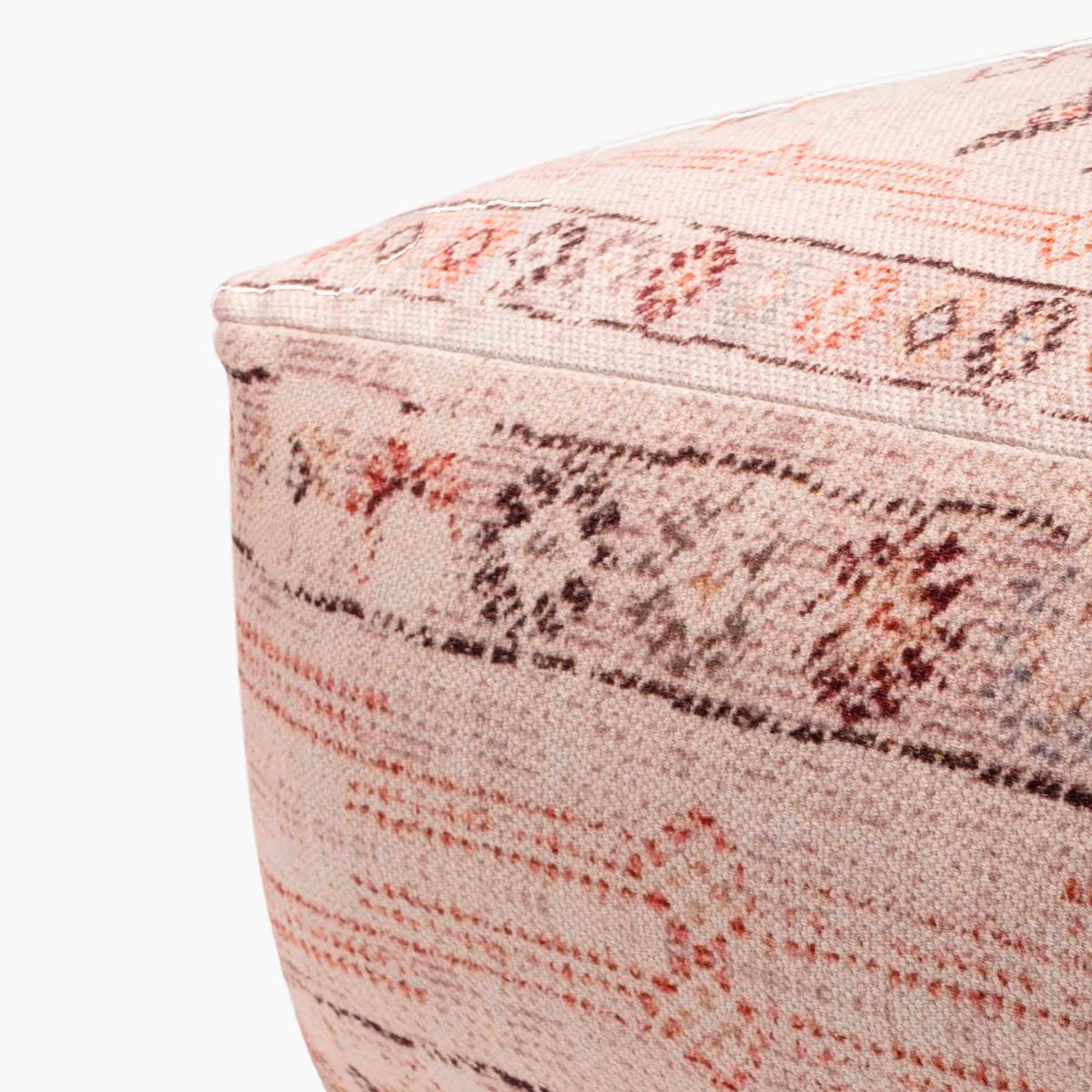 CALMA HOUSE - Pouf Algodón Tanger Crudo Form