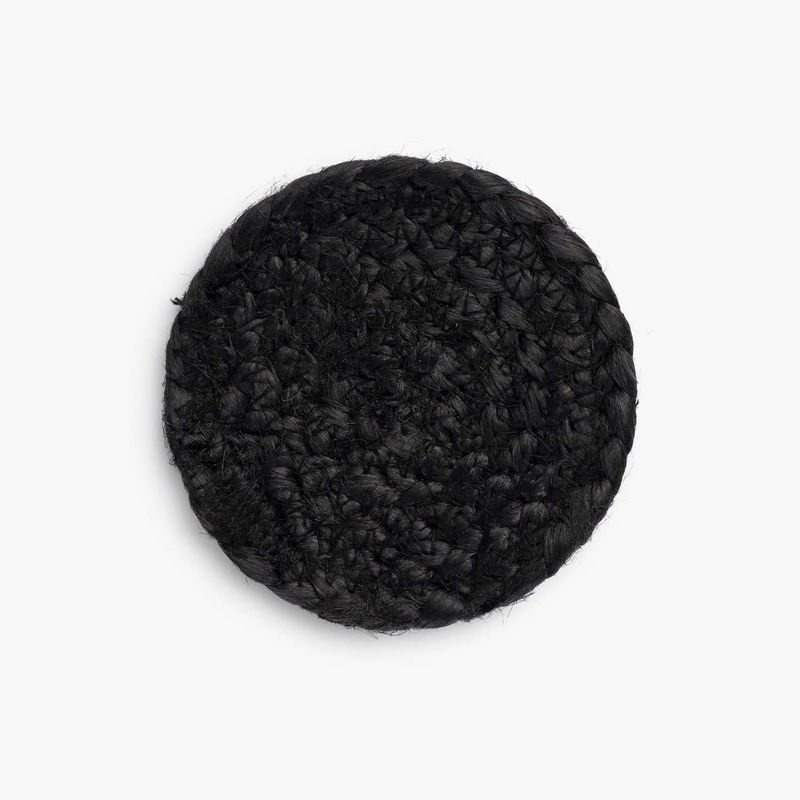 CALMA HOUSE - Set 4 Posavasos Ural Negro Calma House