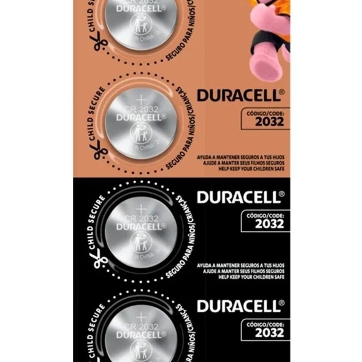 DURACELL - Tira bateria tipo boton CR2032