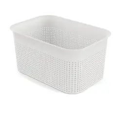 HBT - Caja Brisen ROTHO Blanco 4.5 Litros 26x13x18 cm
