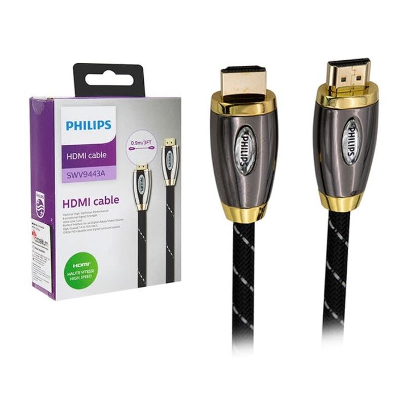 PHILIPS - Cable Hdmi Philips 4k 3d 0,9 Mts Trenzado
