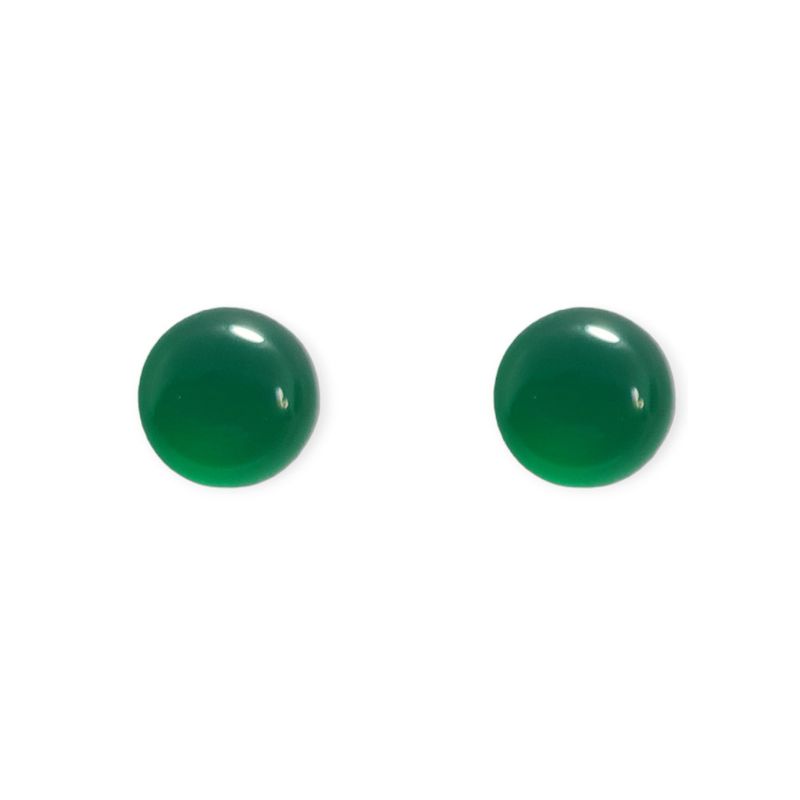 ANDREA COGGIOLA JOYAS - Aros Estrella Cristal Tornasol Enchapado Oro 18K