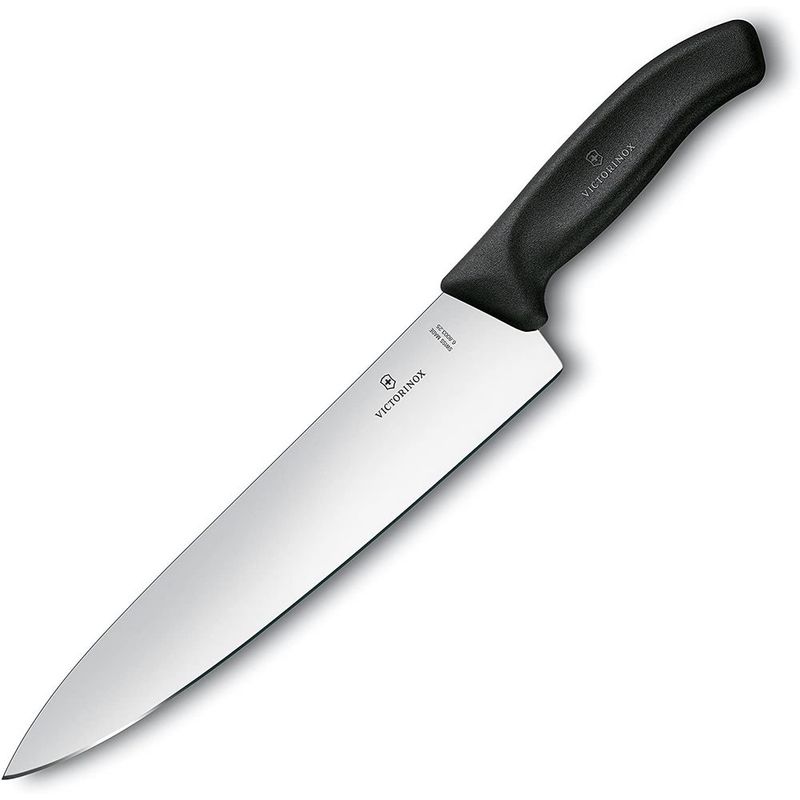 VICTORINOX - Cuchillo para trinchar swiss classic color Negro, 25 cm. Victorinox