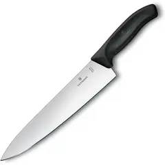 VICTORINOX - Cuchillo para trinchar swiss classic color Negro, 25 cm.