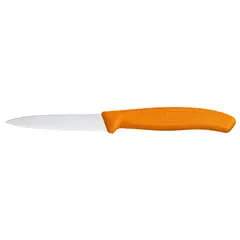 VICTORINOX - Cuchillo para verdura swiss classic color Naranjo, 8 cm.
