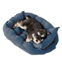 Cama para mascotas perro y gatos 68x50x40 Azul