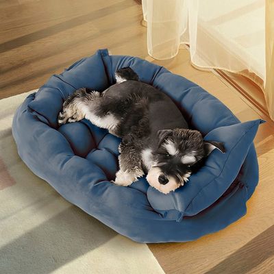 Imagen 2 del producto Cama para mascotas perro y gatos 68x50x40 Azul