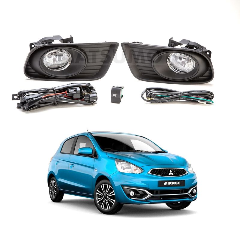 MATSUMOTO - Neblineros Mitsubishi Mirage 2016-2018 Full Kit
