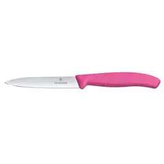 VICTORINOX - Cuchillo mondador Swiss Classic color Rosado, 10 cm.