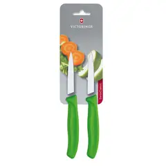 VICTORINOX - Cuchillo para verdura swiss classic color Verde, 8 cm.