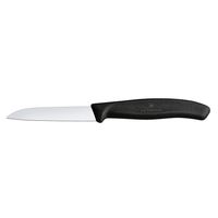 Cuchillo de cocina swiss classic recto color Negro, 8 cm.