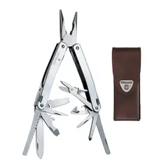 VICTORINOX - Multiherramienta SwissTool Spirit X color Plata